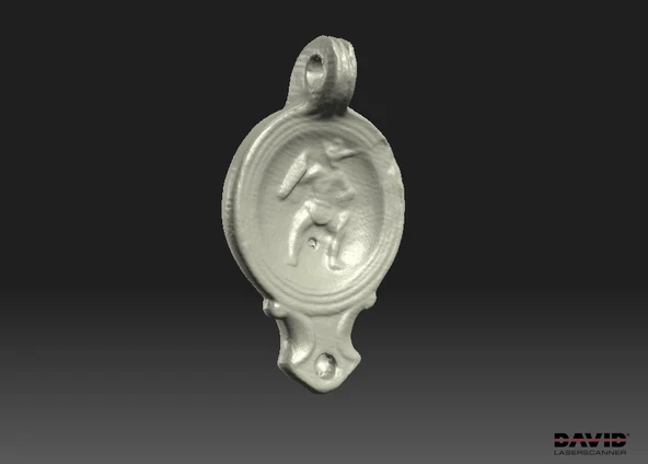 Byr pişmiş toprak antik kandil (Sadece Plastik Aparattır!!!) 3D - Resim 3