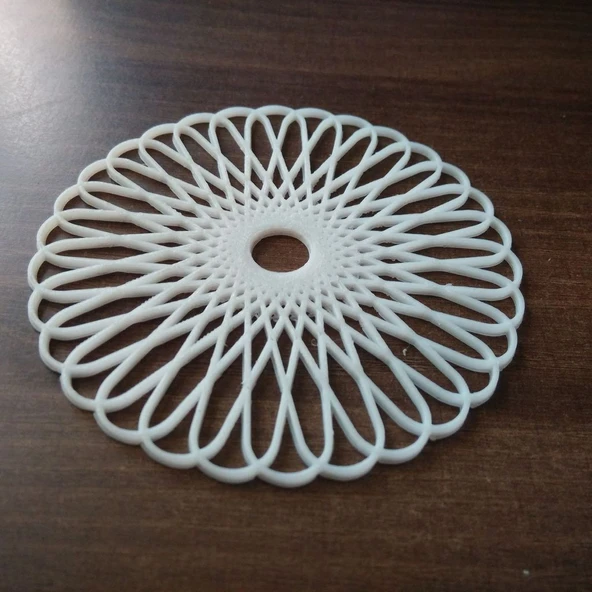 Spirograph Coaster 100mm (Plastik Aparattır!!!)