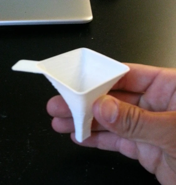 Mini hava akışı hunisi (Plastik Aparattır!!!)