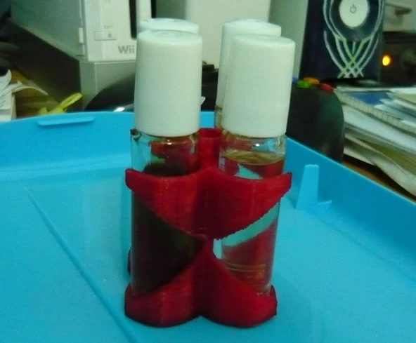 Byr küçük şişe parfüm tutucusu (Sadece Plastik Aparattır!!!) 3D - 2