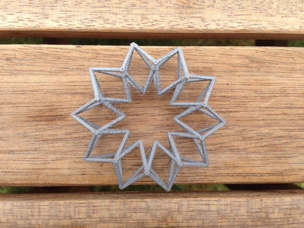 Byr Geometrik Torus Kolye (Plastik Aparattır!!!) 3D - Resim 4