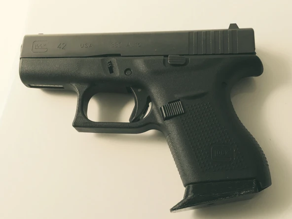 Byr G42 için parmak uzatma taban plakası. (Sadece Plastik Aparattır!!!) 3D - Resim 2