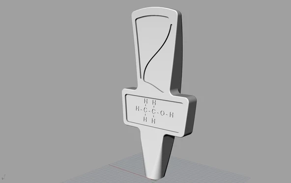 Byr Bira musluk kolu - isim yok (Sadece Plastik Aparattır!!!) 3D ürün görseli