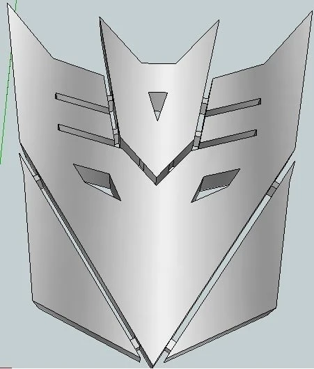 Decepticon Yüzü (Plastik Aparattır!!!)
