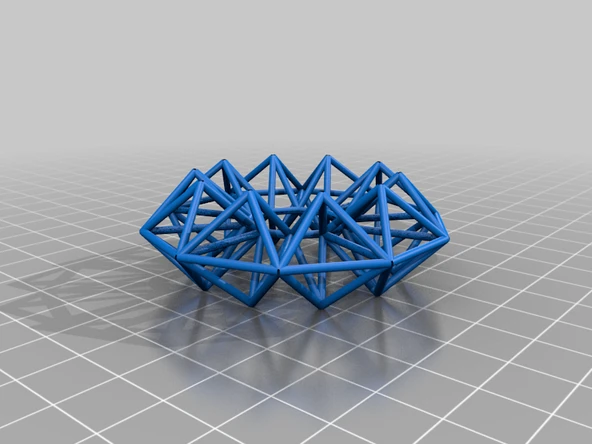 Byr Geometrik Torus Kolye (Plastik Aparattır!!!) 3D - Resim 2