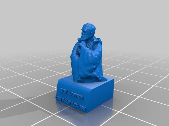 Byr obi wan kenobi büstü (Plastik Aparattır!!!) 3D ürün görseli