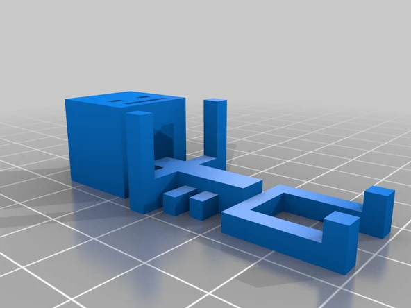 Byr Minecraft Anahtar Yüzük (Sadece Plastik Aparattır!!!) 3D - Resim 2