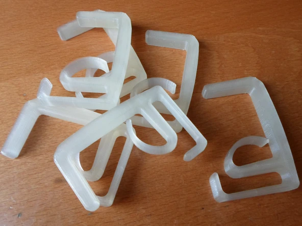 Byr Kablo Tutucu Tablo Kelepçesi / Kablo Tutucu Masa Kelepçesi (Sadece Plastik Aparattır!!!) 3D - 2