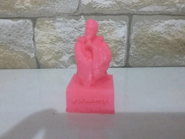 Byr obi wan kenobi büstü (Plastik Aparattır!!!) 3D - Resim 4