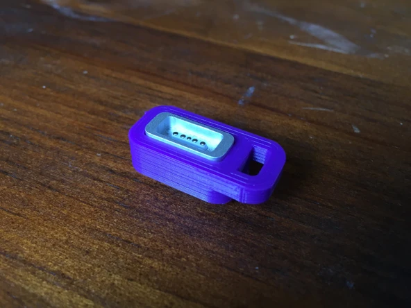 Byr Apple Magsafe 2 Dönüştürücü tutucu (Plastik Aparattır!!!) 3D - Resim 5