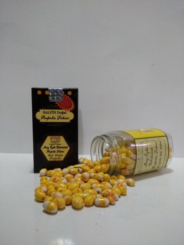 SALPİN Muz Özlü Çikolatalı Propolis Şekeri 80 gr - 2