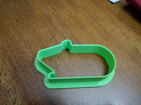 Byr Gine Domuzu Çerez Kesici T2313593 3D - Resim 2