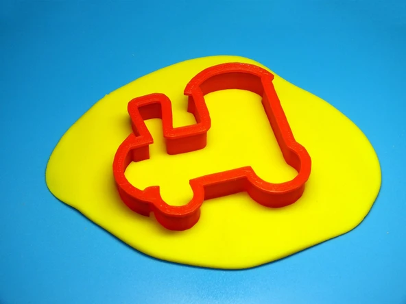 Byr Çerez kesici «Tren» T3711478 3D - Resim 4