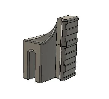 Byr Dillon Kutu Besleyici Picatinny Ray Montajlı XL650 XL750 650 750 1050 T4078988 3D - 2