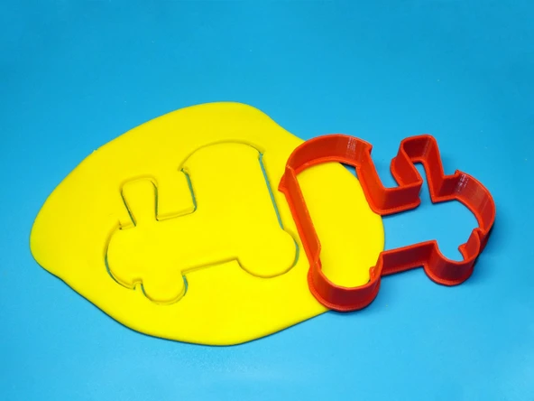 Byr Çerez kesici «Tren» T3711478 3D - Resim 5