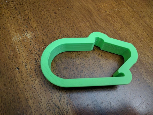 Byr Gine Domuzu Çerez Kesici T2313593 3D ürün görseli