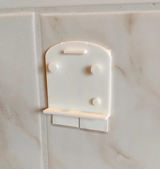 Byr Oral B Pulsonic diş fırçası duvara montaj aparatı T3047370 3D ürün görseli