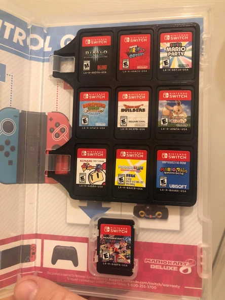 Byr Nintendo Switch Kartuş Tutucu - Kutu Ek Parçası T3499921 3D - Resim 4