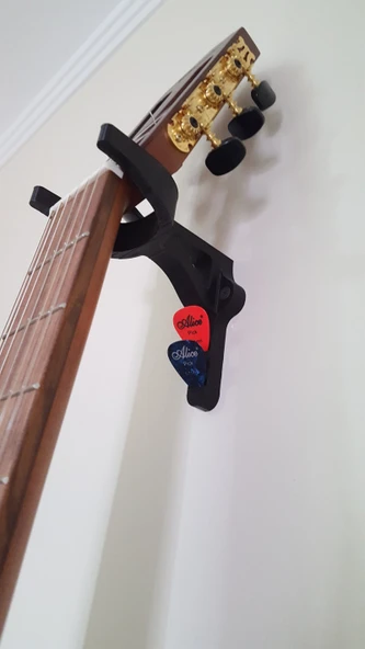 Byr Duvara Monte Gitar Tutucu T4783838 3D ürün görseli