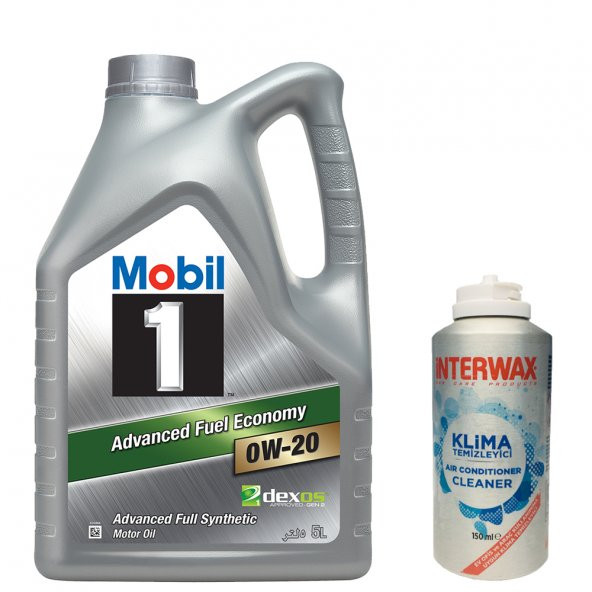 Mobil 1 0W20 Motor Yağı 5 L ÜT:2020