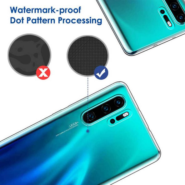 Huawei P30 Pro Kılıf Zore Ultra İnce Silikon Kapak 0.2 mm - 4