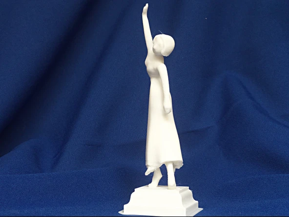 Byr Jean Gordon'un oymaları Esneyen kadın T2020356 3D - 6