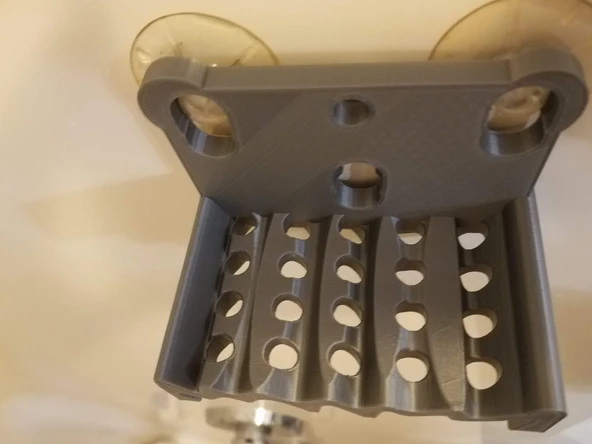 Byr Vantuz Montajlı Sabunluk (sağlam) T2977921 3D - Resim 6