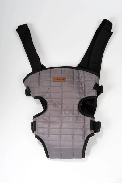 Babymol Taşıma Kangurusu 3.5-9 kg Taşıma Kapasiteli Gri