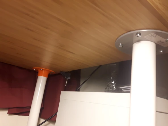Ikea Adils masa ayağı montajı (Turuncu tek adet) T2810529