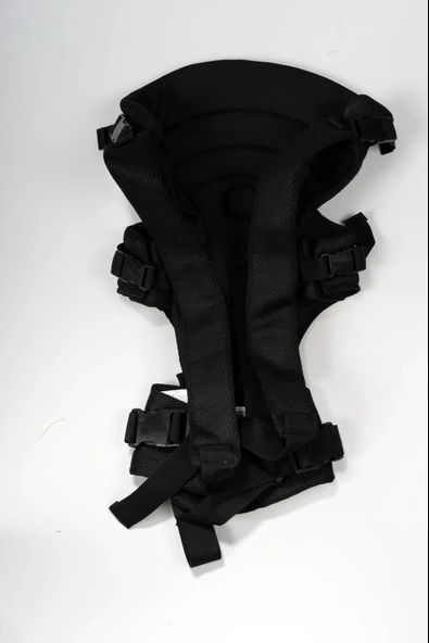 Babymol Air Star Ortopedik Kanguru 4-12 kg Taşıma Kapasiteli Siyah - 2