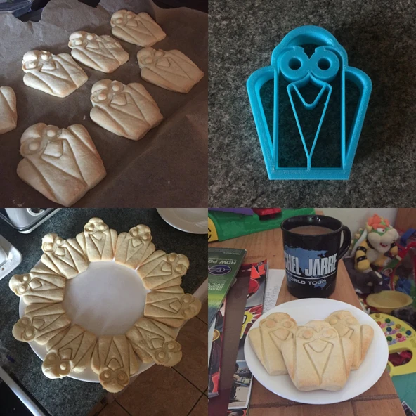 Byr Jean-Michel Jarre Ekinoks kurabiye kesici! T1763802 3D