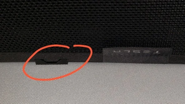 Byr Tesla Model3 Güneş Kremi Klipsi T4206181 3D - 2