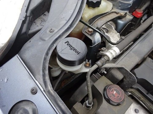 Byr Peugeot ön cam yıkama kapağı T4812763 3D ürün görseli