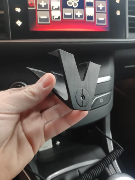 Byr Peugeot 308 t9 Telefon tutucusu T4824494 3D - Resim 2