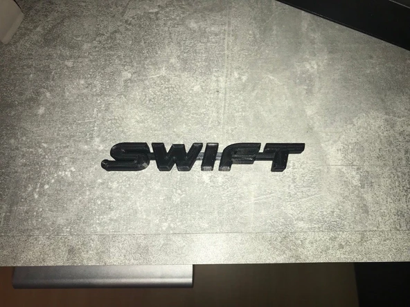 Byr 3DJ - suzuki Swift - anahtarlık T1732291 3D - Resim 3