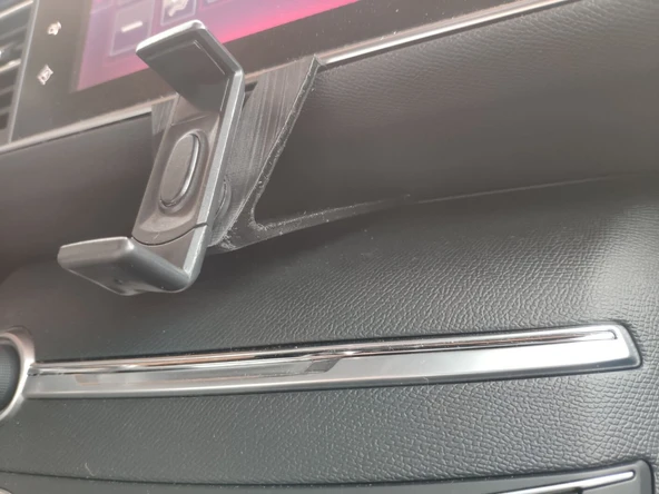 Byr Peugeot 308 t9 Telefon tutucusu T4824494 3D - Resim 3