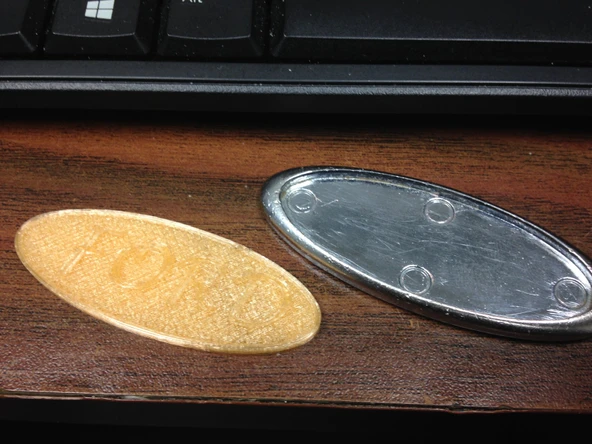 Byr Ford Anahtarlık Rozeti T1467639 3D ürün görseli