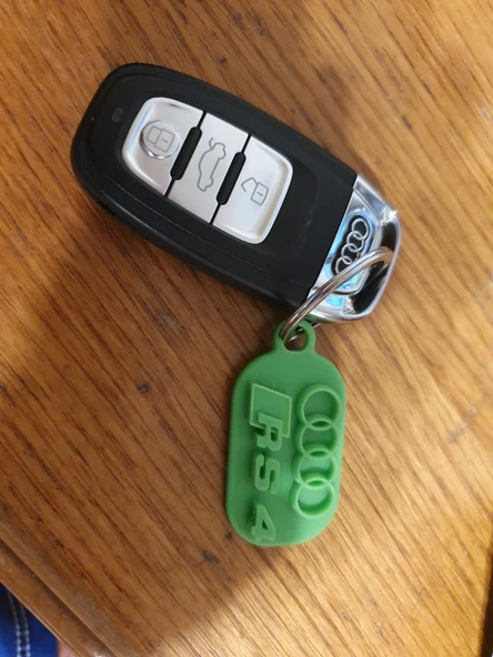 Byr Audi Ach RCH Anahtarlık T4740094 3D - Resim 4