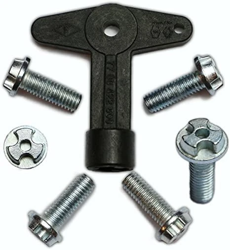 Byr Dacia Logan - jant kapağı için bijon cıvatası (vida) T4652049 3D - Resim 2