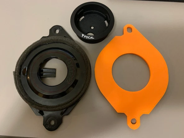 Byr Mazda 3 Odak Keten Tweeter Adaptörü T4509788 3D - Resim 4