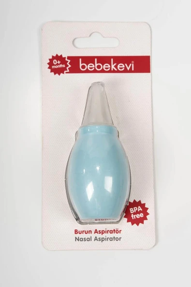 Yumuşak Uçlu Burun Aspiratörü Mavi