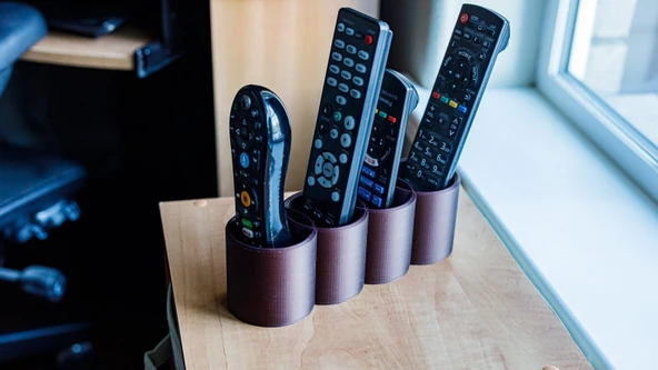 Byr Audi şekilli TV uzaktan tutucusu T5195406 3D ürün görseli