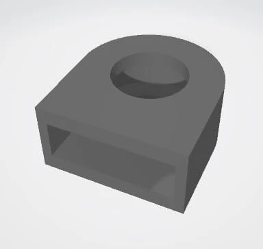 Byr Audi B3 80 90 Coupe kaput şok uç kapağı T4684431 3D - Resim 2