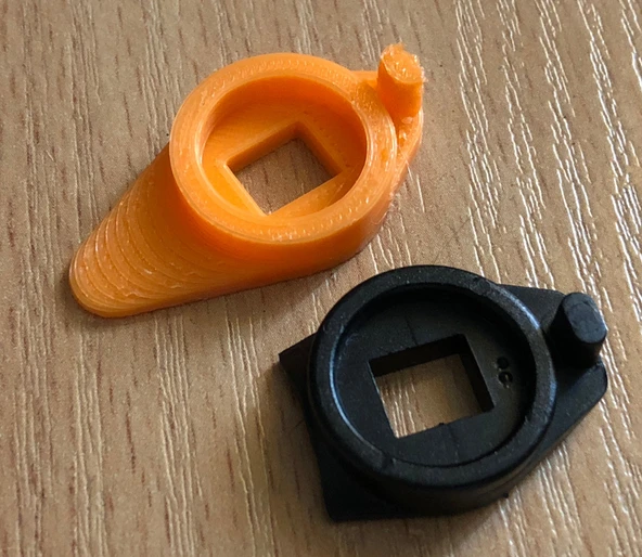 Byr AUDI A4 B6 Avant Uyarı Üçgen Kasa Kilidi T2985049 3D - Resim 2