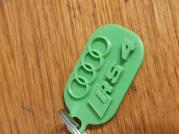 Byr Audi Ach RCH Anahtarlık T4740094 3D - Resim 3