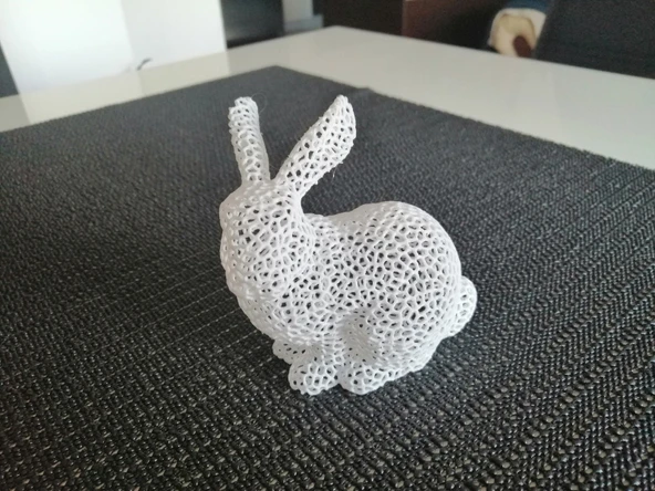 Byr Voronoi Paskalya Tavşanı DÜZELTİLDİ T2092782 3D - Resim 6