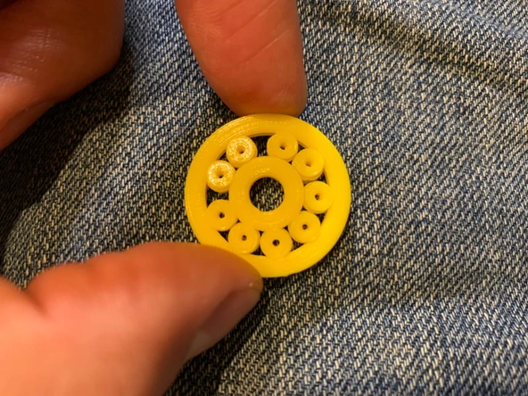 0,4 mm Nozul için Mükemmel 3D Baskılı Rulman (yerinde baskı) T3494813
