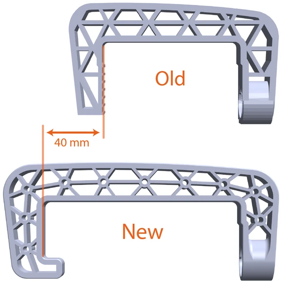 Byr Logitech G920 / G29 / G27 Kelepçe Uzatma T5229863 3D ürün görseli