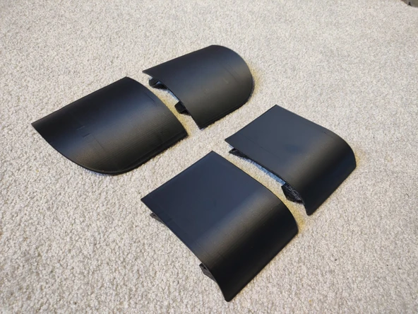 Byr Opel Corsa B GSI eşik sınırı VL / VR T2202165 3D - Resim 6