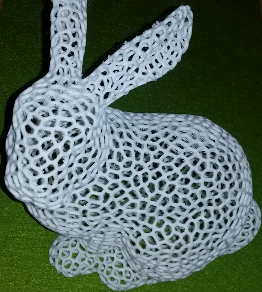 Byr Voronoi Paskalya Tavşanı DÜZELTİLDİ T2092782 3D - Resim 2